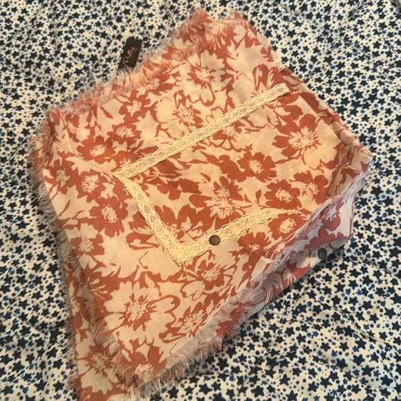 Pretty persuasions scarf 100% cotton 18 x 76 - Picture 1 of 3